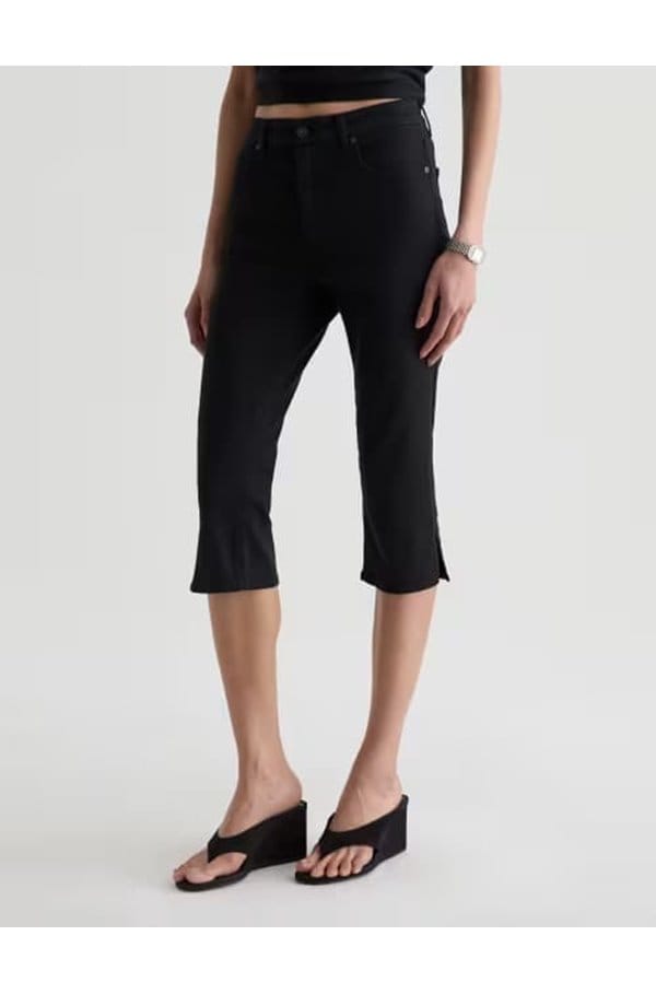 maisie capri jean in super black