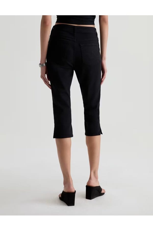 maisie capri jean in super black