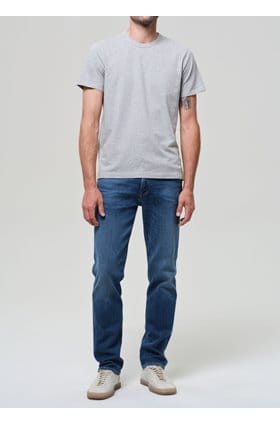 Elijah Straight Jean in True Blue