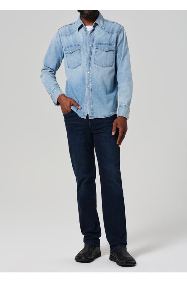 elijah straight jean in blue wing