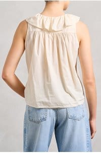casara top in oysterette