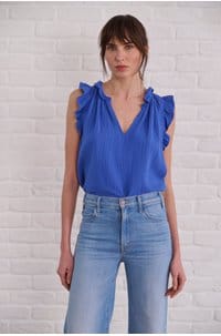 bex top in nautical blue