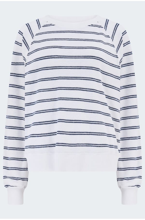 hopper sweatshirt in cloud white
