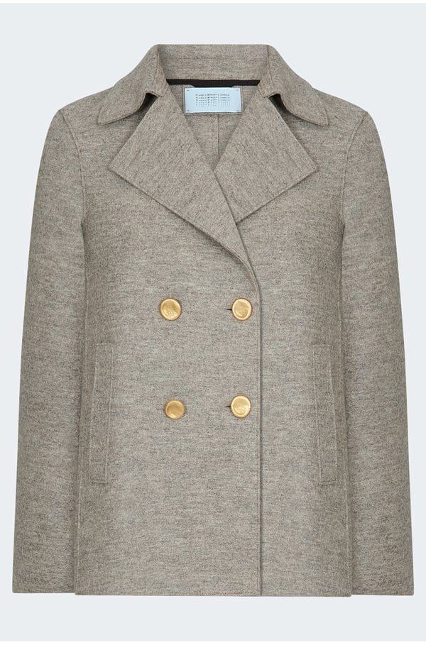 peacoat in natural casha