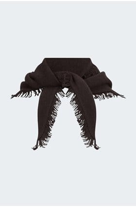 Triangle Distressed Scarf in Pluto