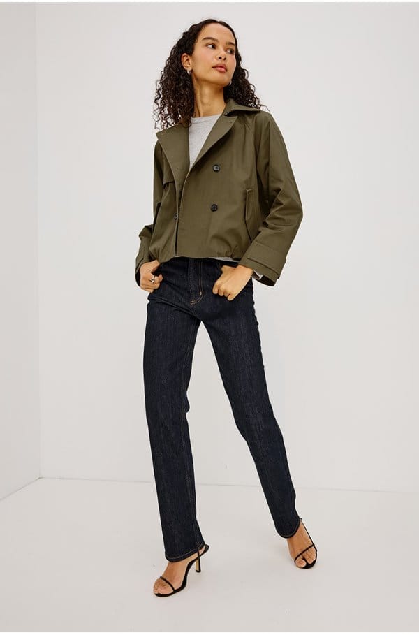 jett jacket in olive