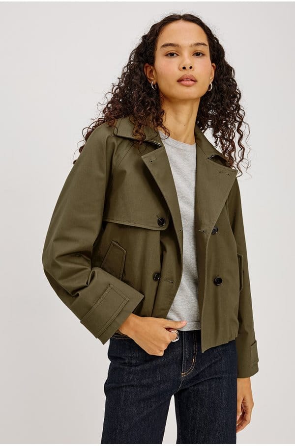 jett jacket in olive