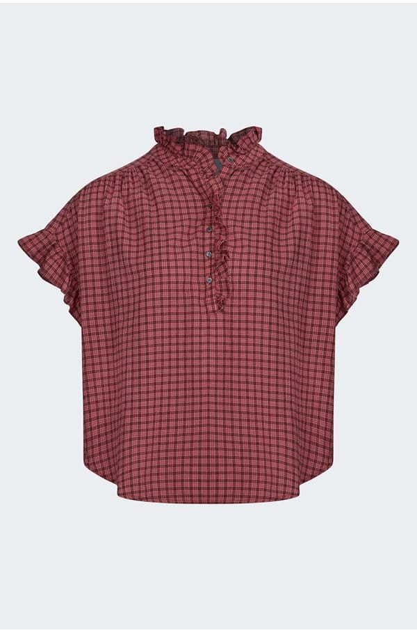 brie top in cocoa berry