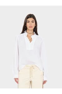 dorien top in white
