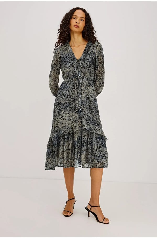 theresa dress in agate