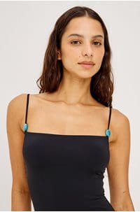 marbella one piece in black