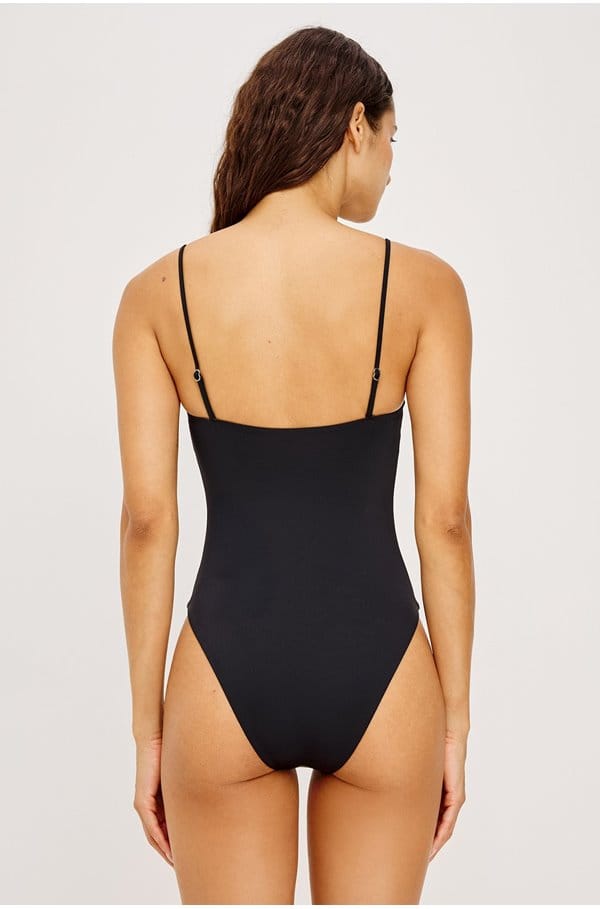 marbella one piece in black