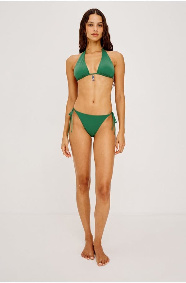 veracruz bikini top in clover