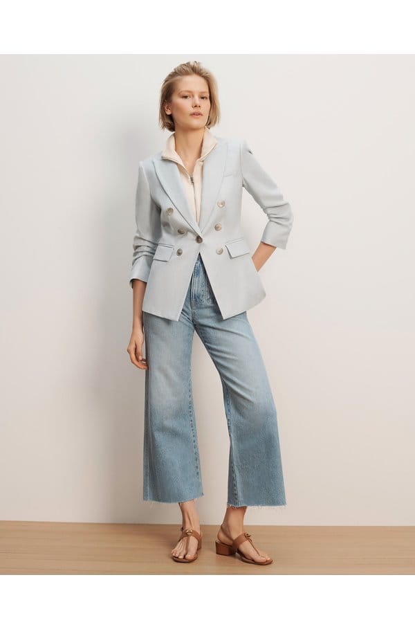 tomi dickey jacket in river mist