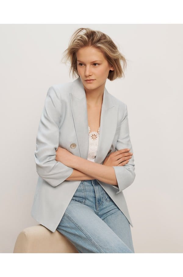 tomi dickey jacket in river mist