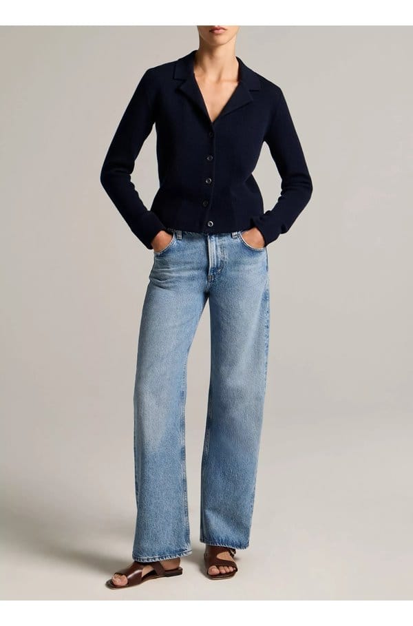 double faced cardi in coastal