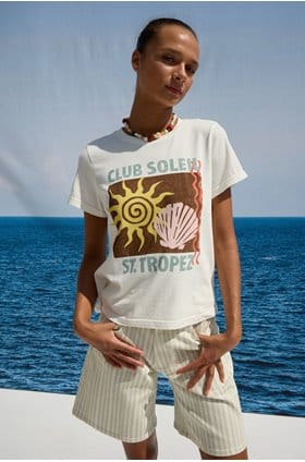 Classic Crew Tee in San Tropez