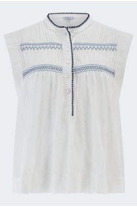Willow Blouse in White