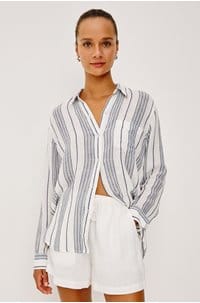 charli shirt in salino stripe