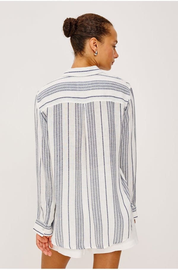 charli shirt in salino stripe