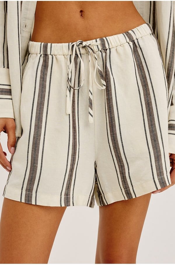 austin short in sequoia stripe