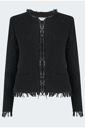 IRO Shavani Jacket in Black - Trilogy Stores