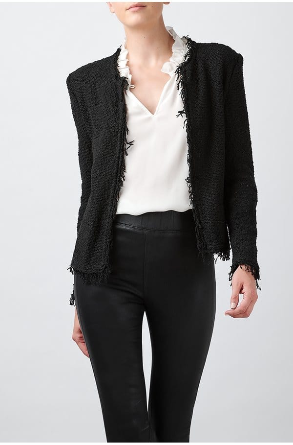 shavani jacket in black