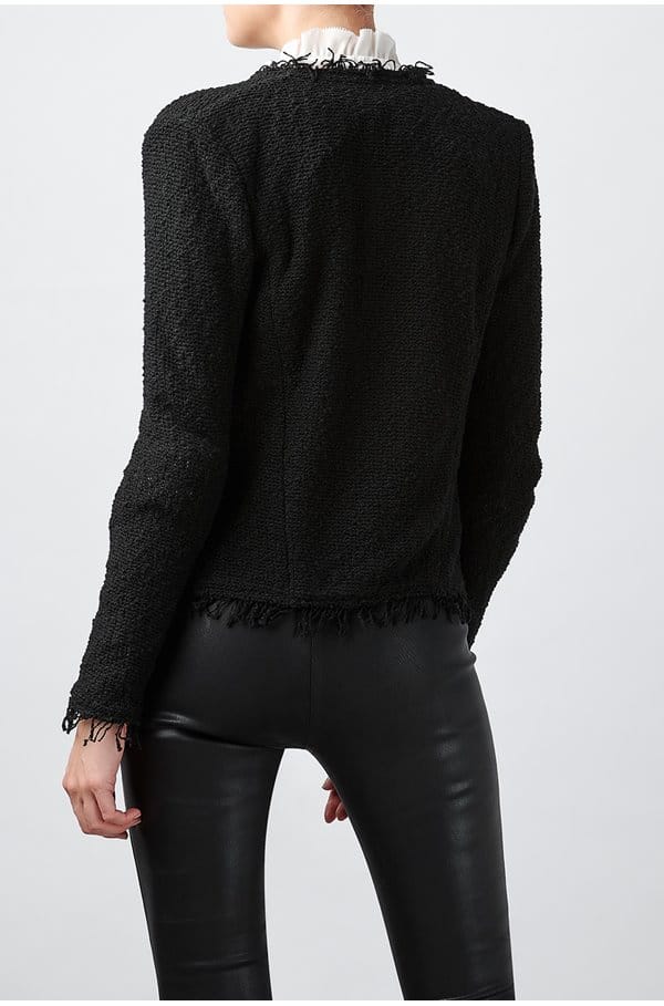 shavani jacket in black
