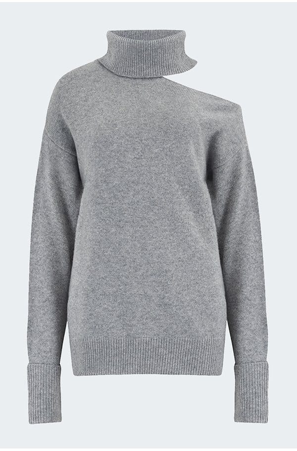 raundi sweater in heather grey