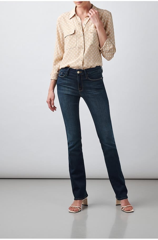 le mini boot jean in augusta