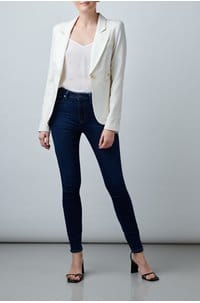 classic duchess blazer in ivory