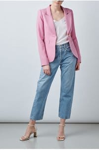 classic duchess blazer in rethink pink