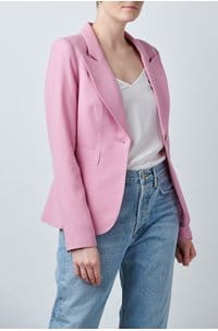 classic duchess blazer in rethink pink