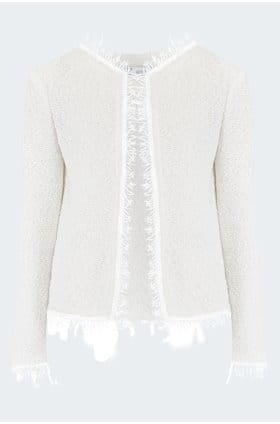 Trilogy Stores | Shavani Jacket in White