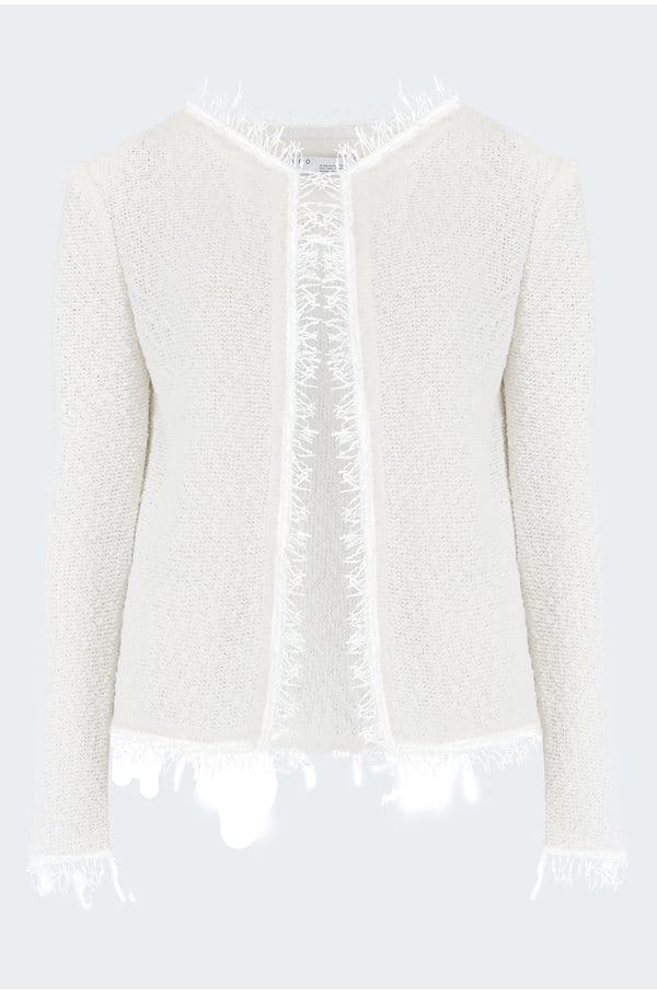 shavani jacket in white
