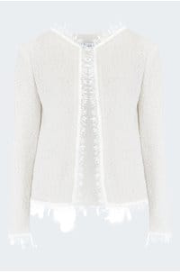 shavani jacket in white