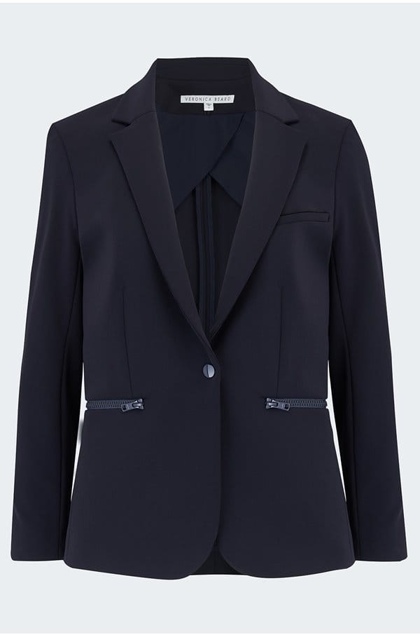 scuba jacket in navy