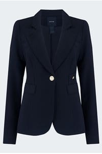 classic duchess blazer in navy