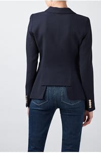 classic duchess blazer in navy