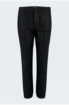 mayslie jogger in black fog coated