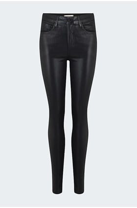 marguerite skinny jean in noir coated