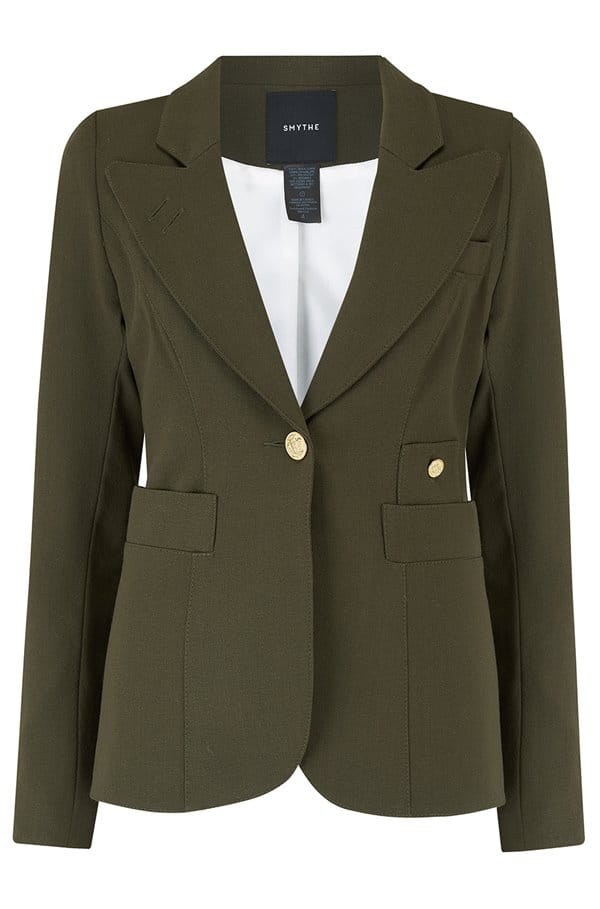 classic duchess blazer in army