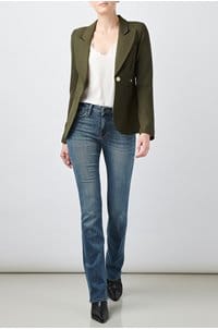classic duchess blazer in army