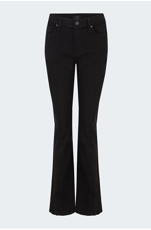 emannuelle bootcut jean in plush black