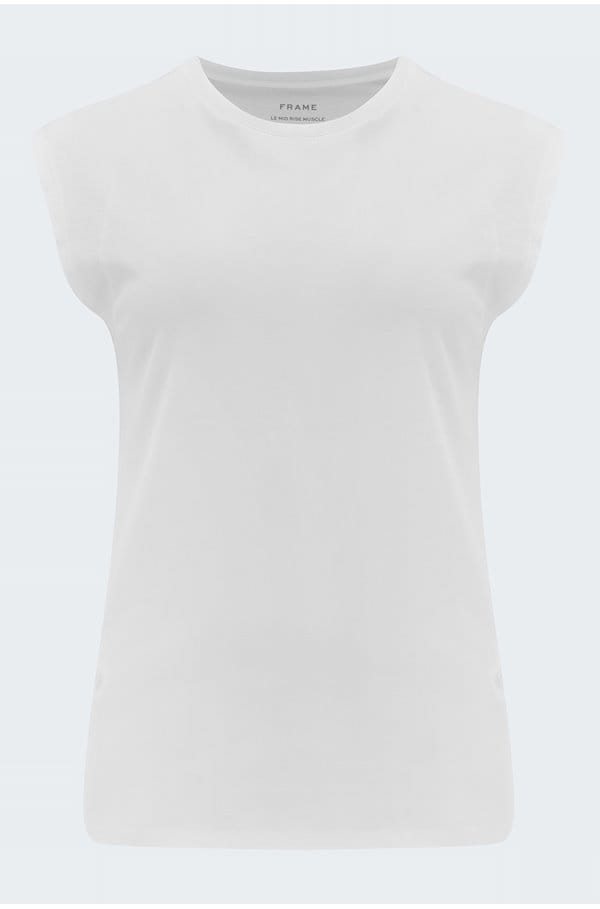 le muscle t-shirt in blanc