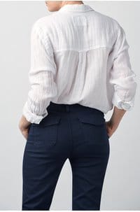 ellis shirt in white