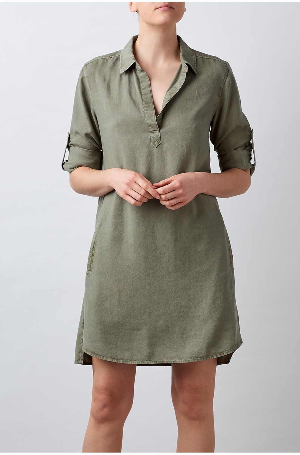 Army outlet shirt dress