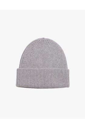 beanie hat in heather grey