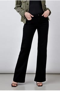 leenah wide jean in black shadow