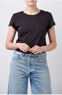 trisha t-shirt in black